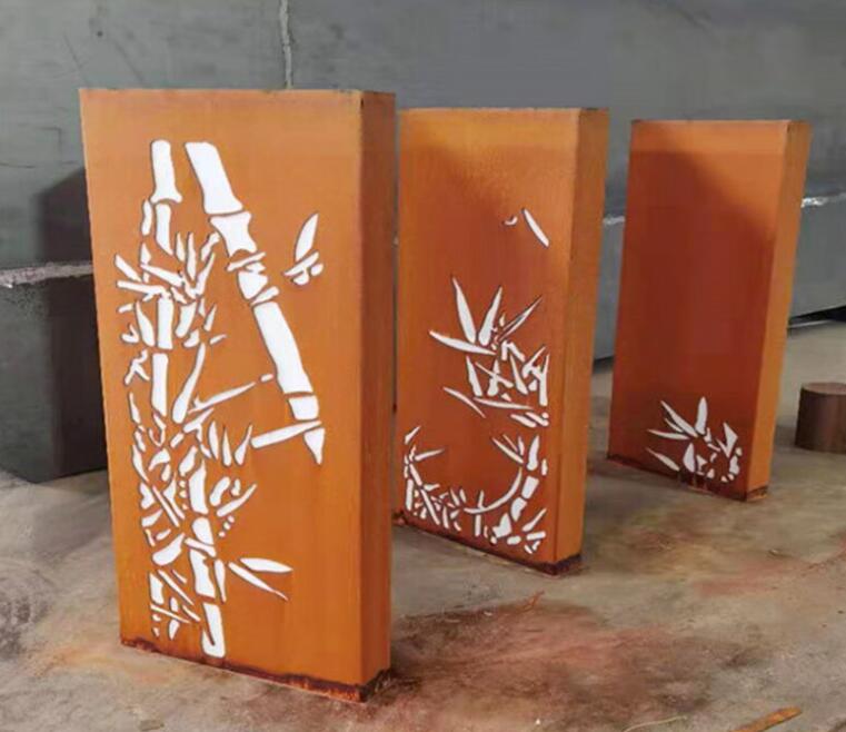 藤县锈钢板灯箱